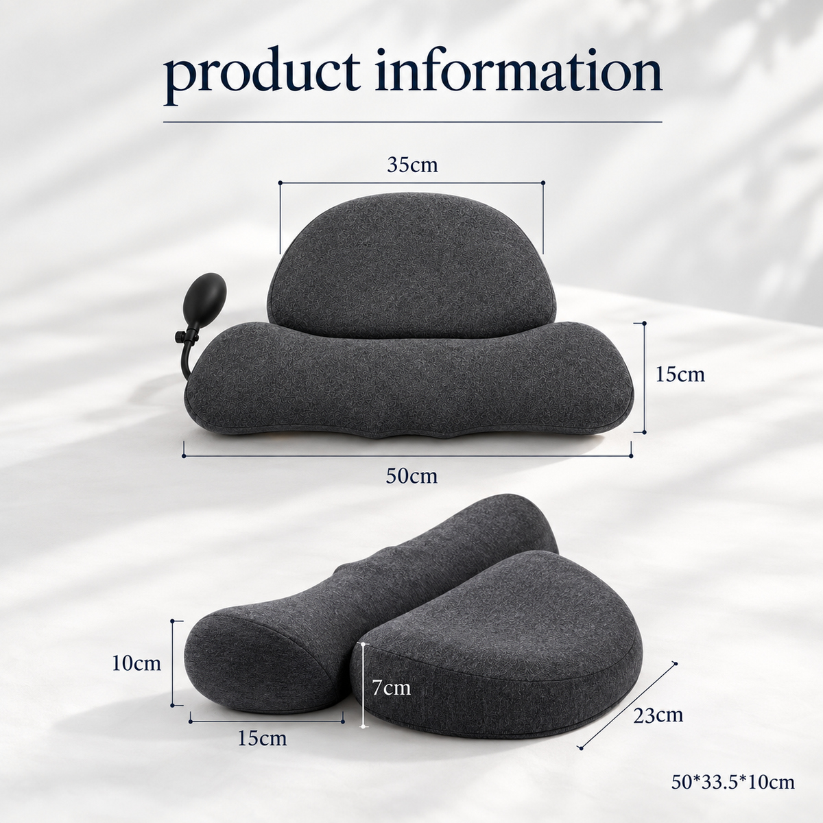 Mayvlo Duo Support Pillow